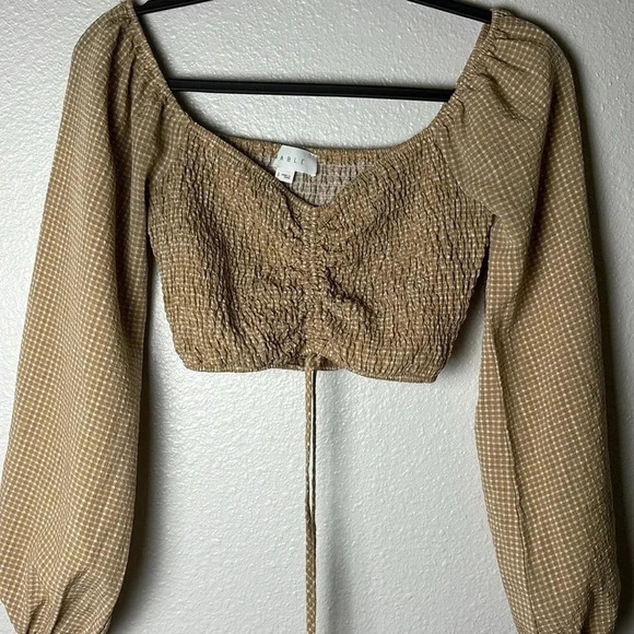 MABLE long sleeve crop top - Picture 9 of 9